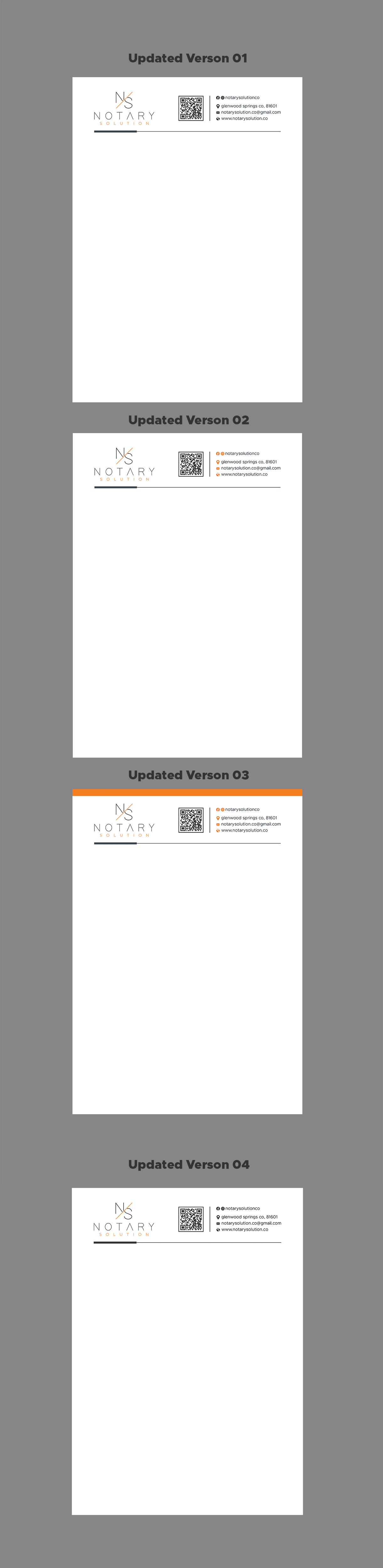 Letterhead Design by Expert Bappy for this project | Design #36114077