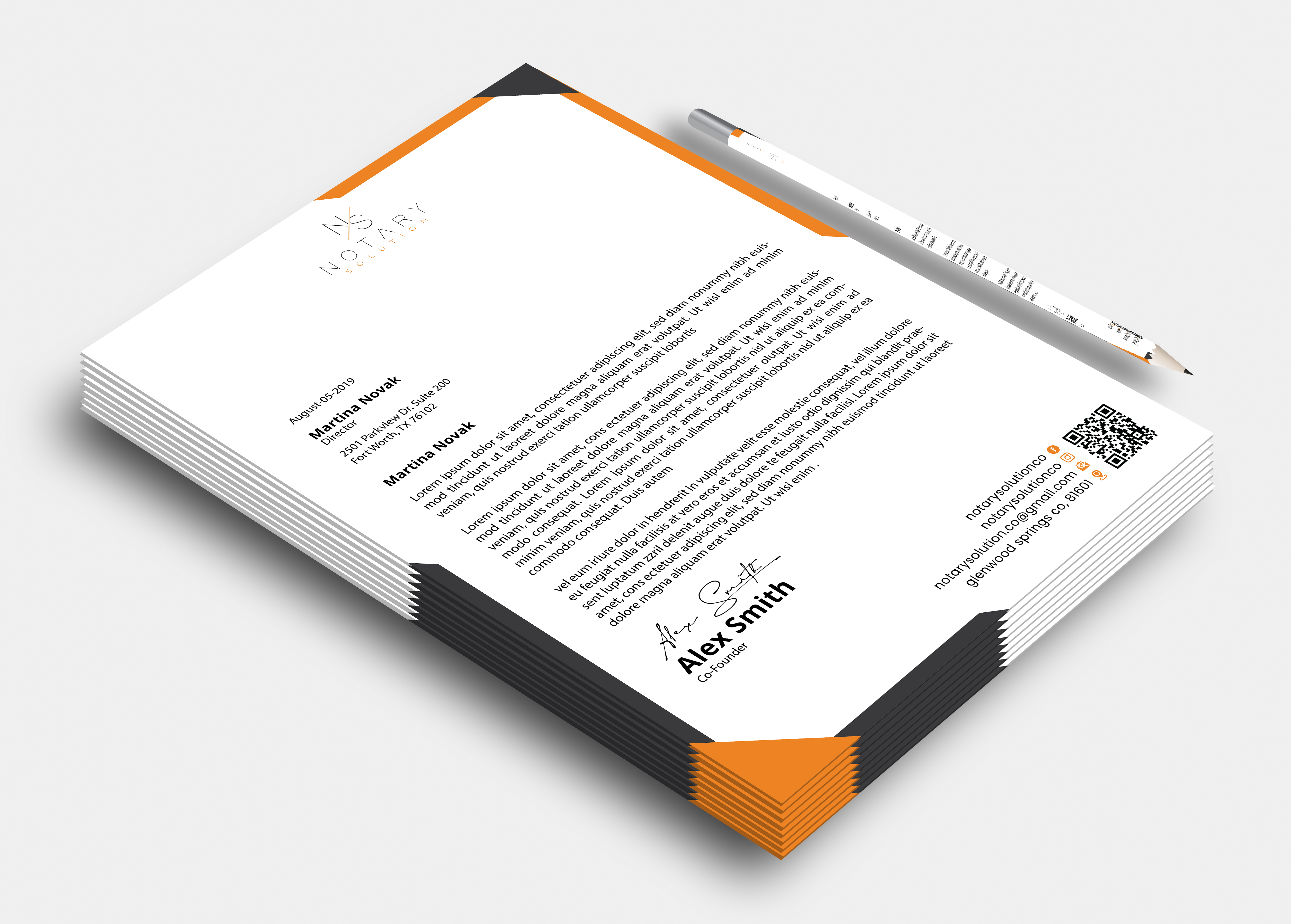 Letterhead Design by DesignerShahadat for this project | Design #36106235