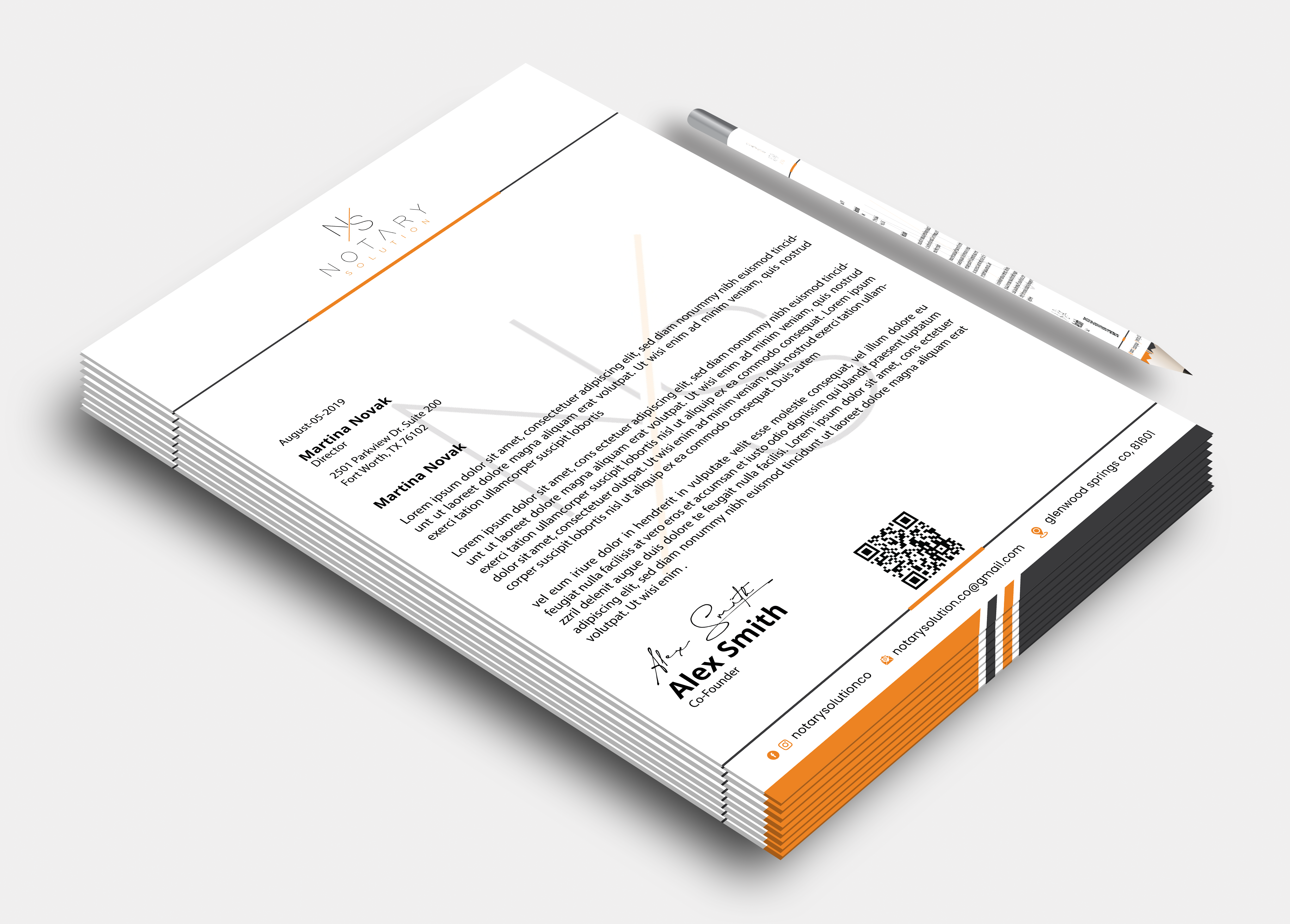 Letterhead Design by DesignerShahadat for this project | Design #36106265