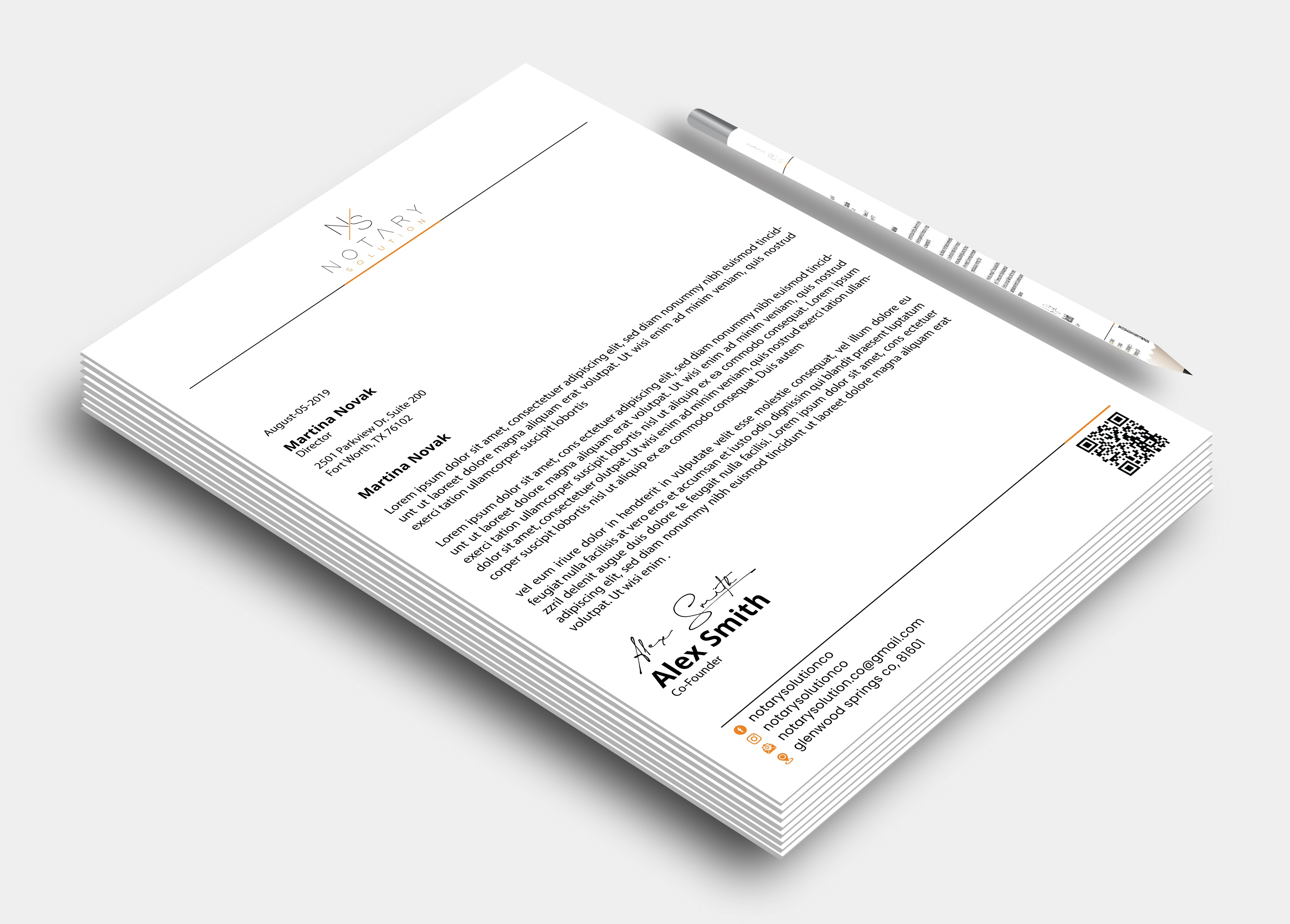 Letterhead Design by DesignerShahadat for this project | Design #36106290