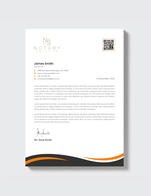 Letterhead Design by artbitin for this project | Design: #36100879