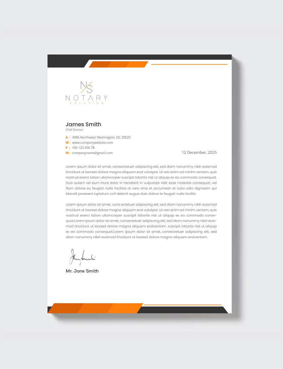 Letterhead Design by artbitin for this project | Design #36100882