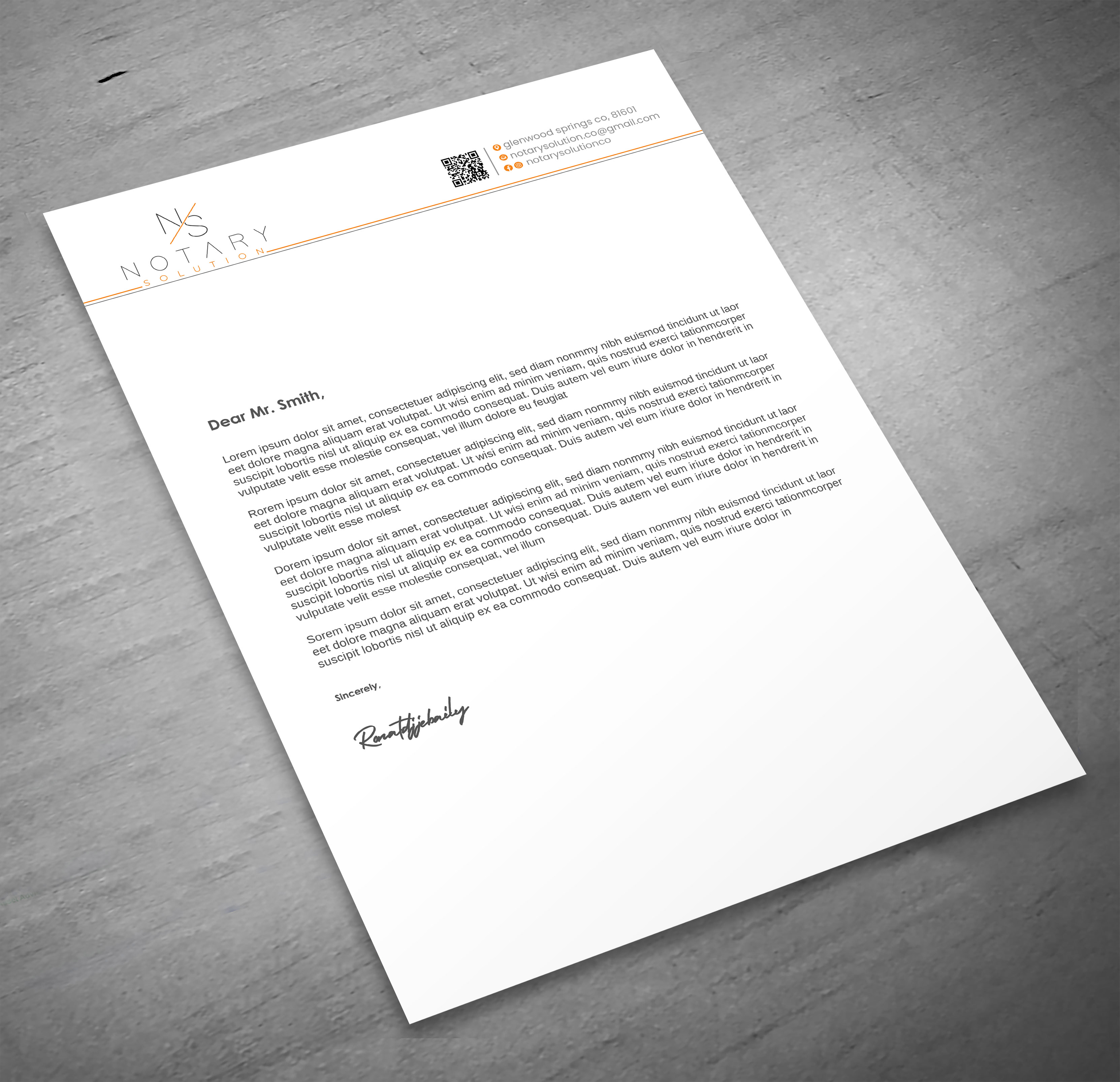 Letterhead Design by LAXMI DESIGNHUB for this project | Design #36101264