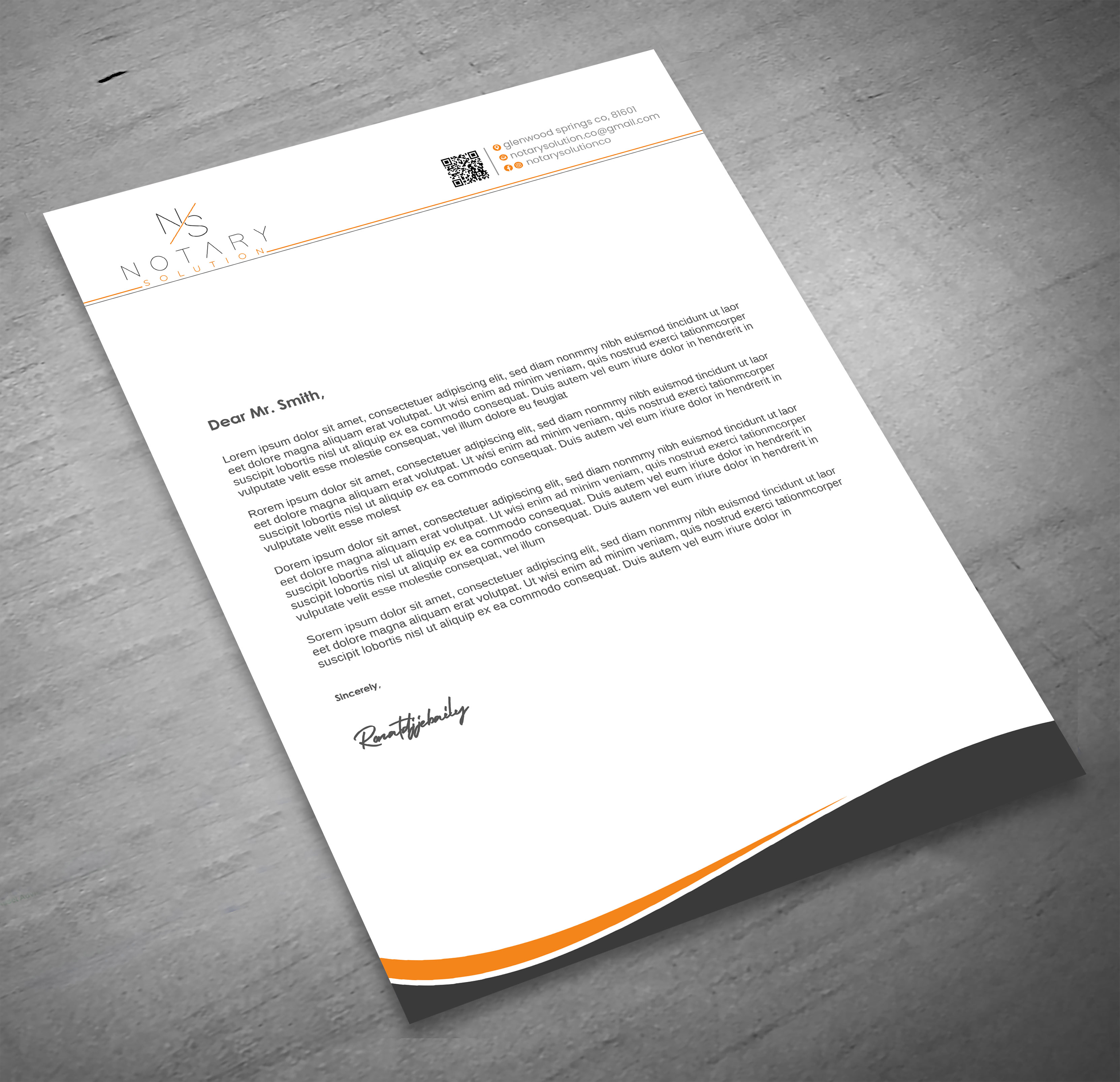 Letterhead Design by LAXMI DESIGNHUB for this project | Design #36101265