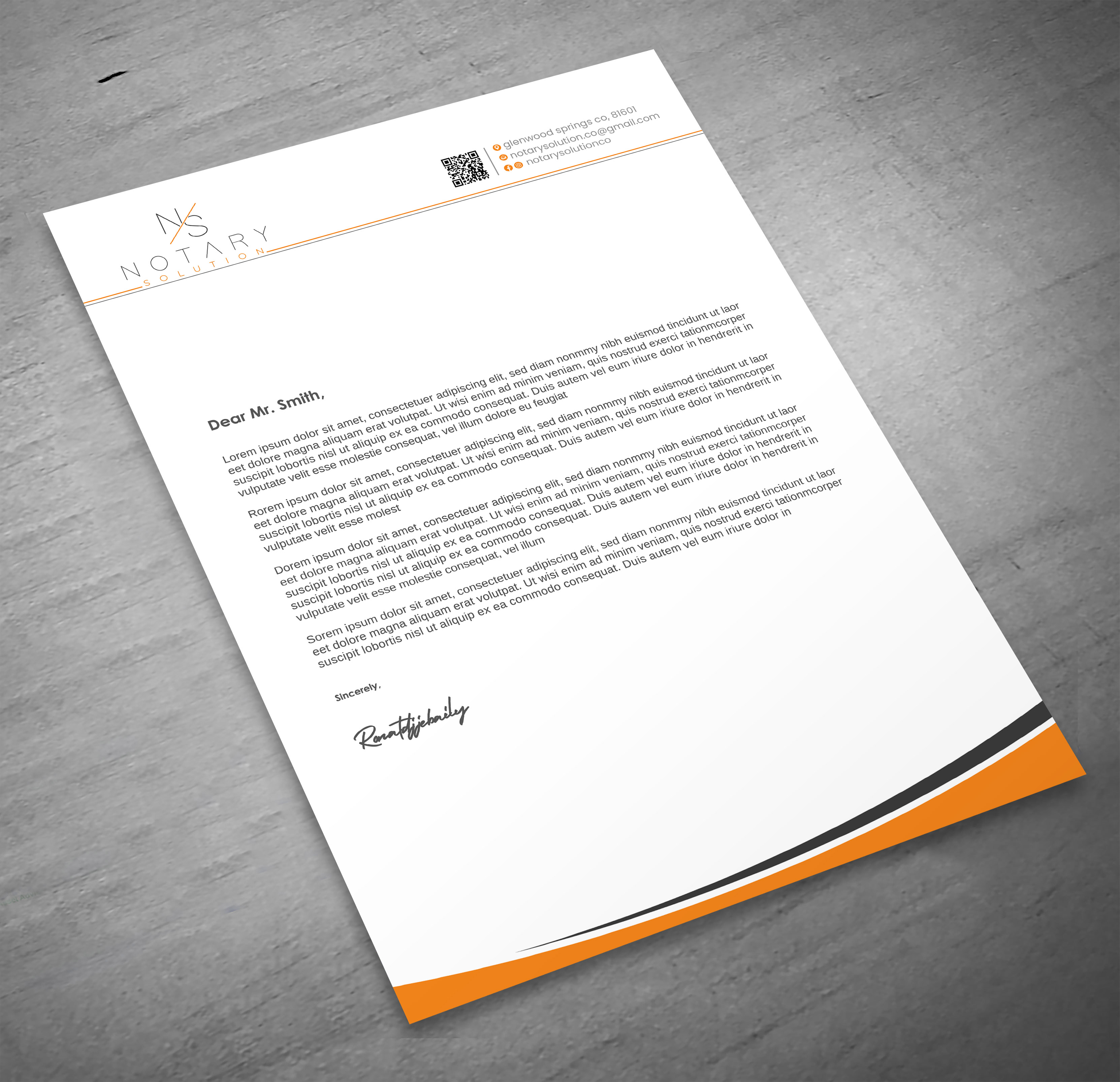 Letterhead Design by LAXMI DESIGNHUB for this project | Design #36101274