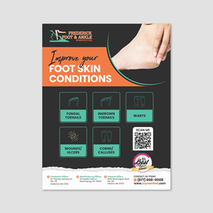 Flyer Design by san.ty for Frederick Foot & Ankle | Design: #36100921