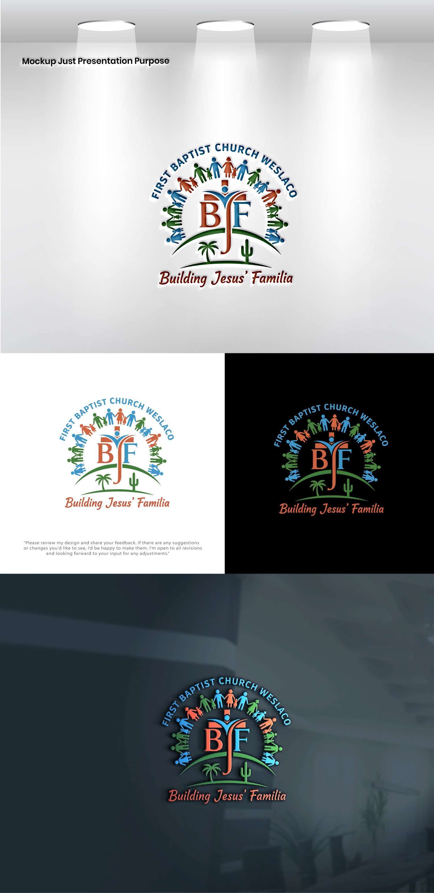 Logo-Design von VectorForge für First Baptist Church Weslaco | Design #36106162
