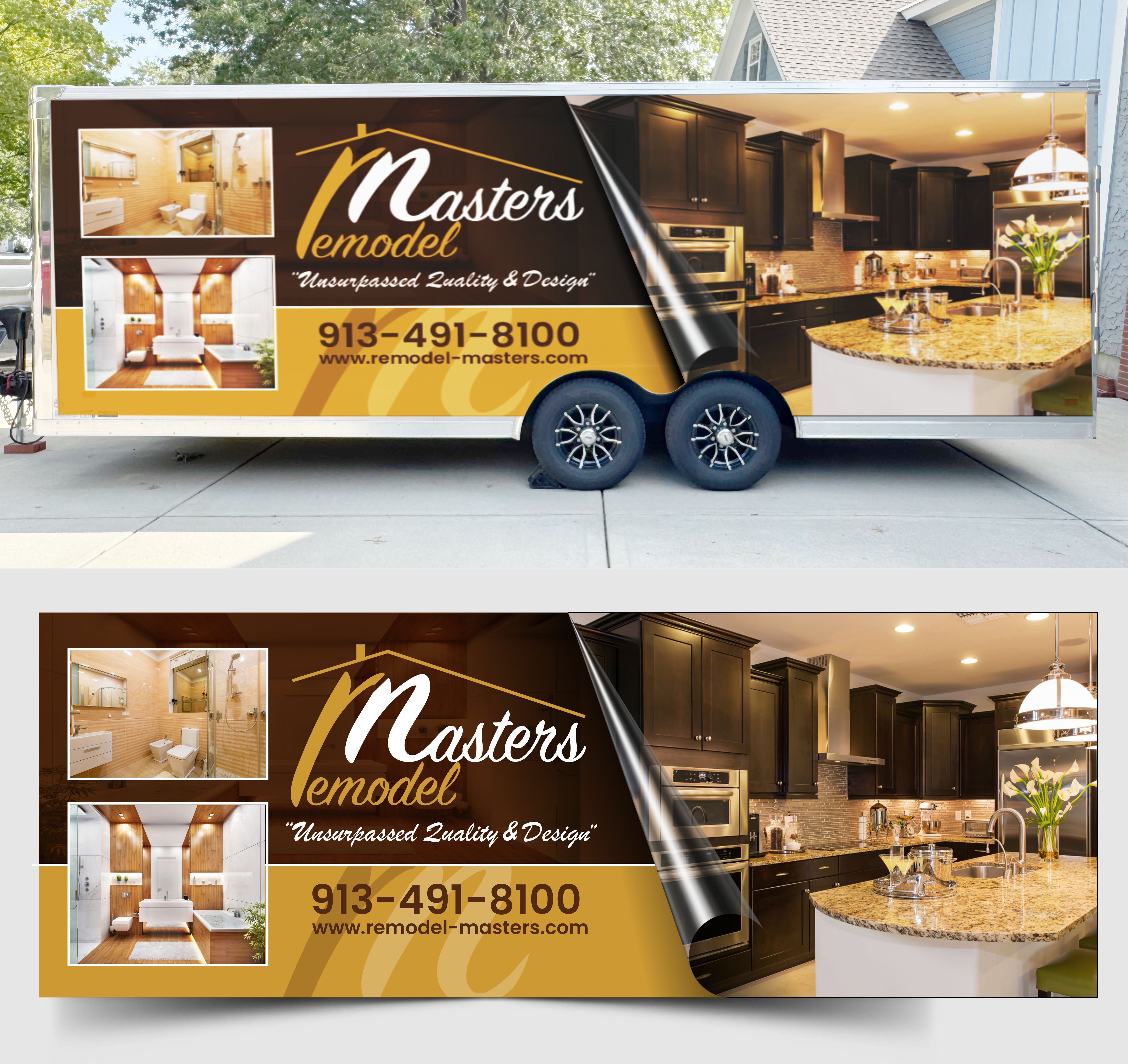 Car Wrap Design by Rajneesha for Remodel Masters | Design #36101805