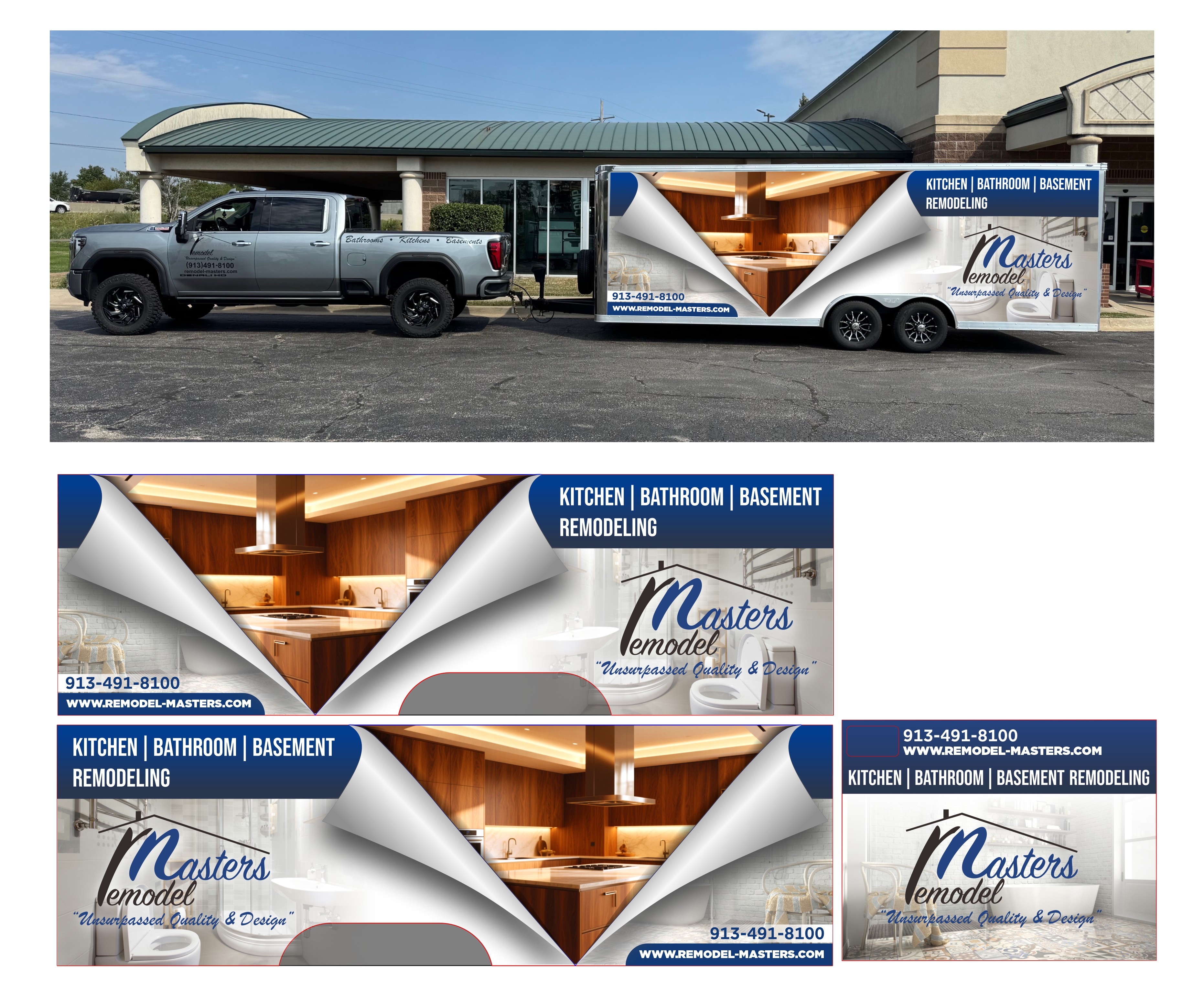 Car Wrap Design by BUSUJIMA_SAN for Remodel Masters | Design #36110997