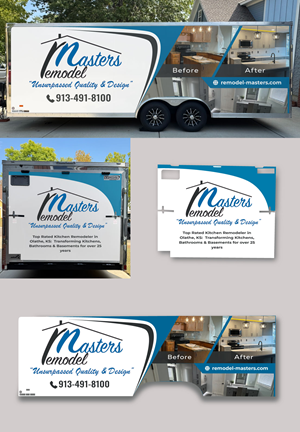 Car Wrap Design by Timefortheweb for Remodel Masters | Design: #36110975