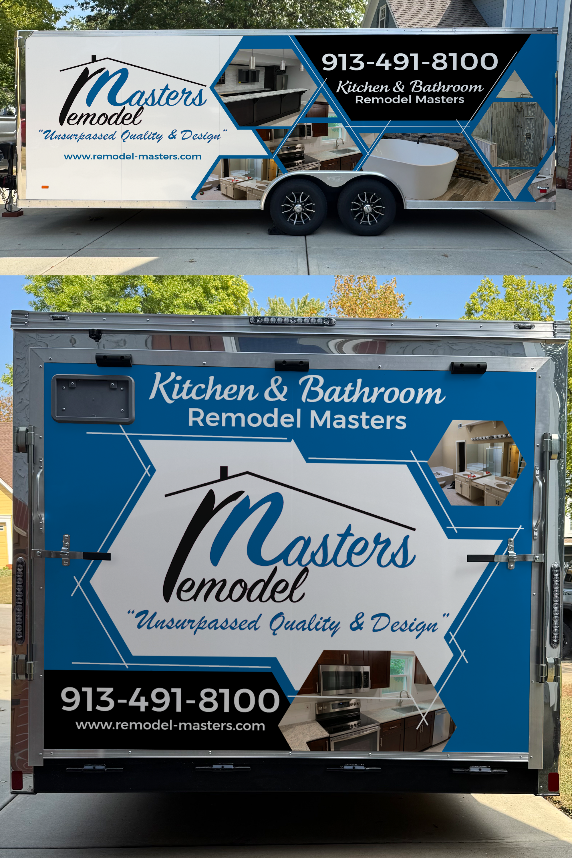 Car Wrap Design by 123graphics for Remodel Masters | Design #36104366