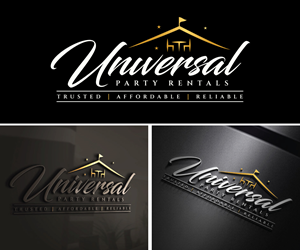 Diseño de Logo por Adi Graphics para Universal Party Rentals | Diseño: #36106639