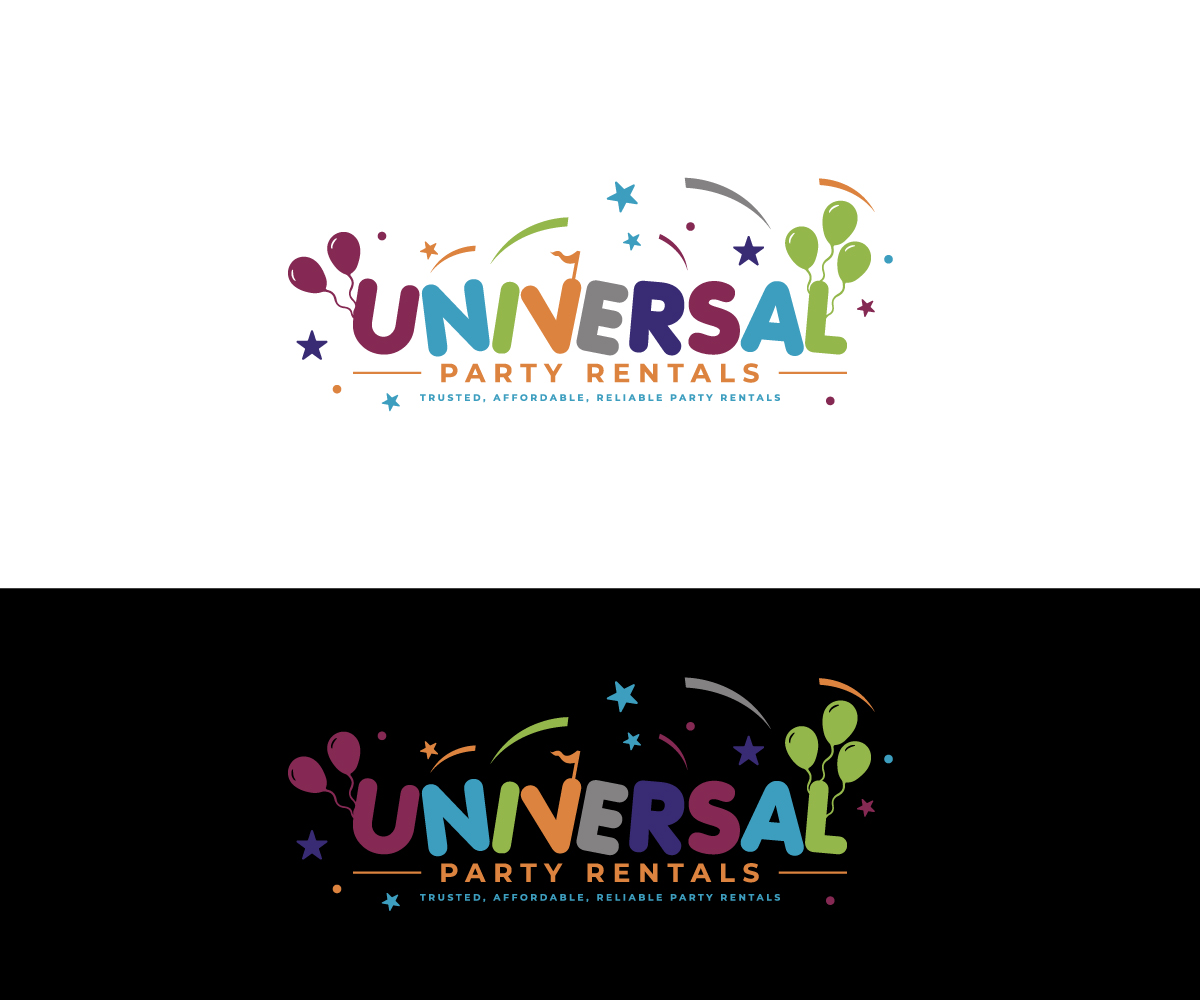 Logo Design by RS_Design for Universal Party Rentals | Design #36101120