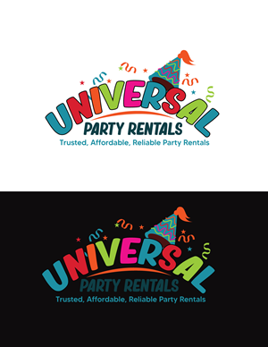 Logo Design by Revolt Team for Universal Party Rentals | Design #36103405
