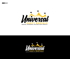 Diseño de Logo por Widi Nalendra para Universal Party Rentals | Diseño: #36105010