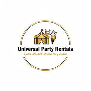 Logo Design by Khotaza99 for Universal Party Rentals | Design #36110938