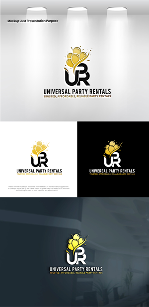 Logo Design by VectorForge for Universal Party Rentals | Design: #36105511