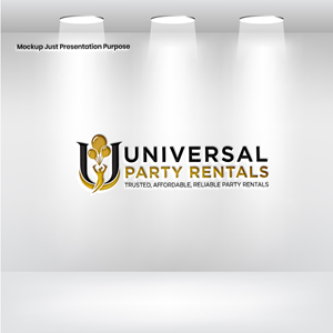Logo Design by VectorForge for Universal Party Rentals | Design: #36105512