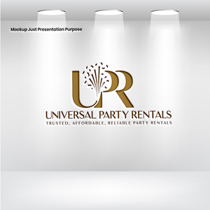 Logo Design by VectorForge for Universal Party Rentals | Design: #36105517