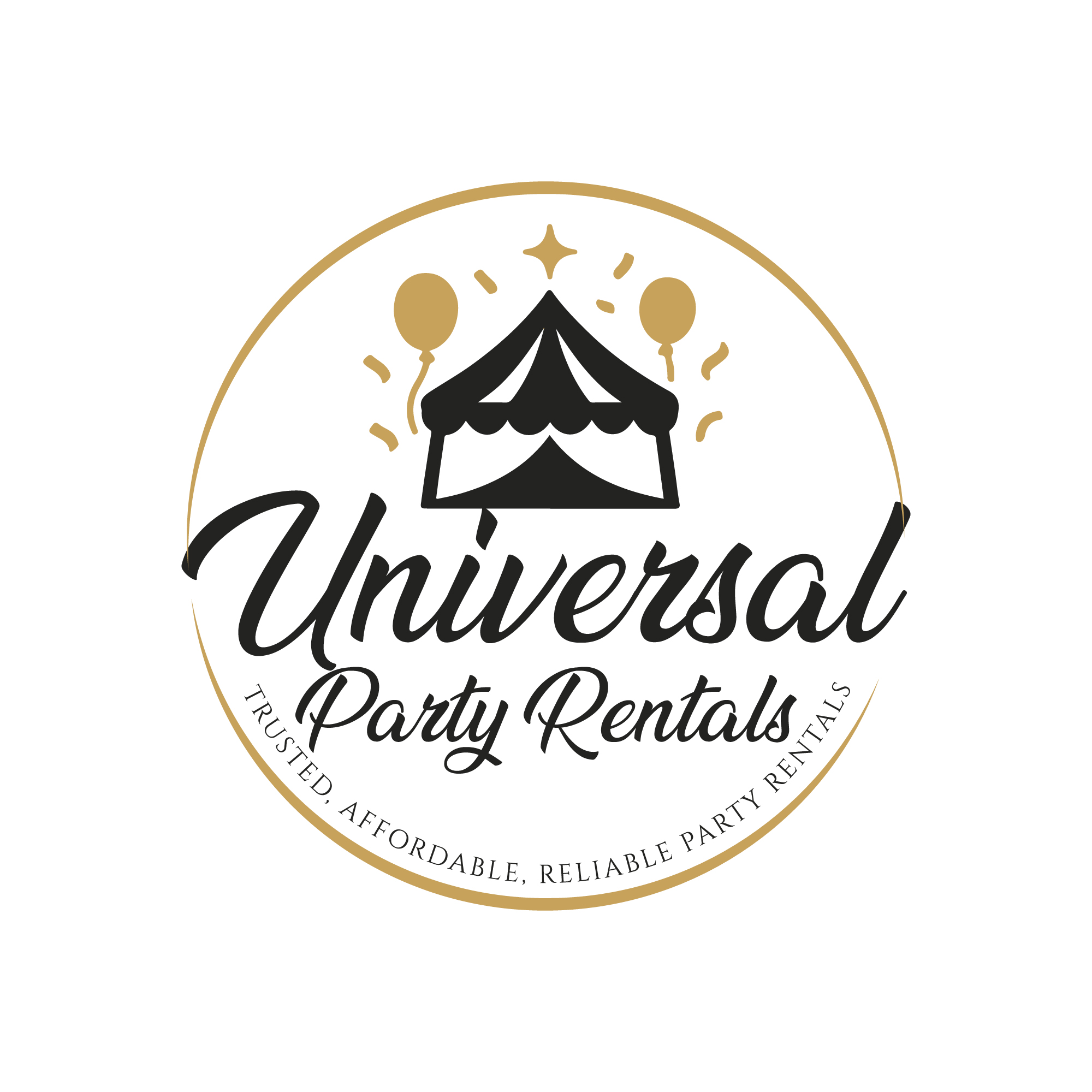 Logo-Design von MHdesignM für Universal Party Rentals | Design #36112123