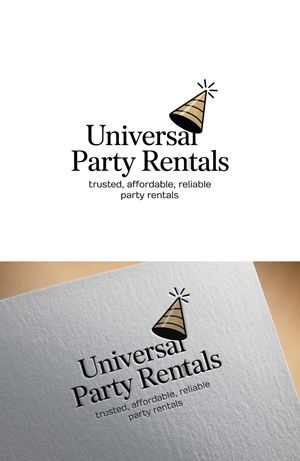Logo Design by KING JM for Universal Party Rentals | Design: #36101302