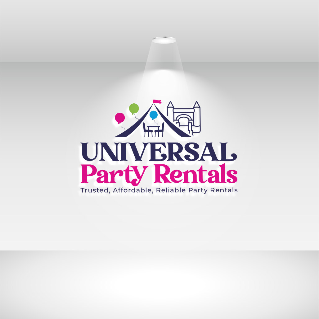 Logo Design by M Art & Design for Universal Party Rentals | Design #36103229