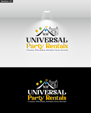 Logo Design by M Art & Design for Universal Party Rentals | Design: #36105721