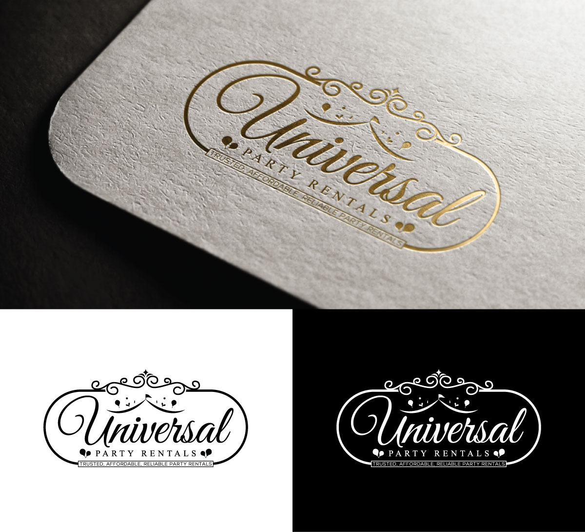 Logo Design by ThemeBoss for Universal Party Rentals | Design #36109050