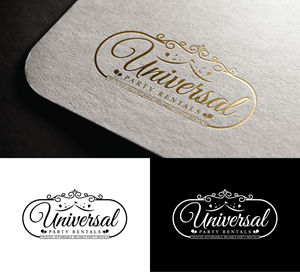Diseño de Logo por ThemeBoss para Universal Party Rentals | Diseño: #36109050