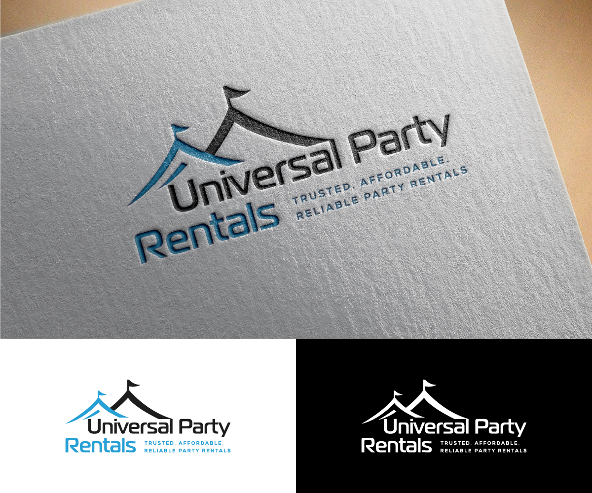 Diseño de Logo por bejobound para Universal Party Rentals | Diseño #36101441