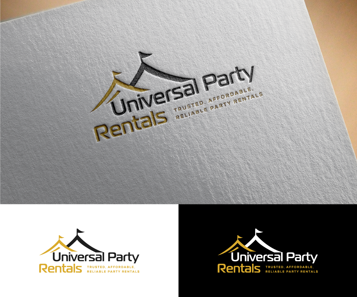 Logo-Design von bejobound für Universal Party Rentals | Design #36108552