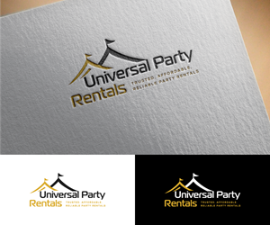 Diseño de Logo por bejobound para Universal Party Rentals | Diseño: #36108552