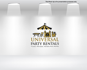 Diseño de Logo por Muina para Universal Party Rentals | Diseño: #36102619