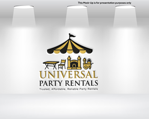 Logo Design by Muina for Universal Party Rentals | Design: #36105143
