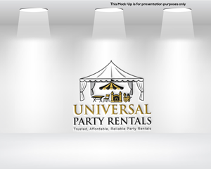 Diseño de Logo por Muina para Universal Party Rentals | Diseño: #36105144