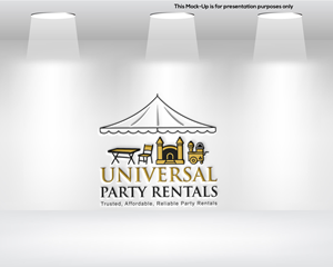 Logo Design by Muina for Universal Party Rentals | Design: #36105460