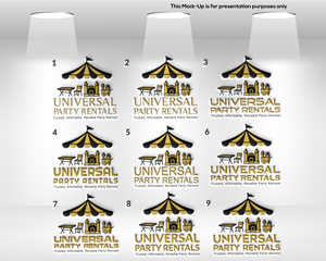 Logo Design by Muina for Universal Party Rentals | Design: #36107786