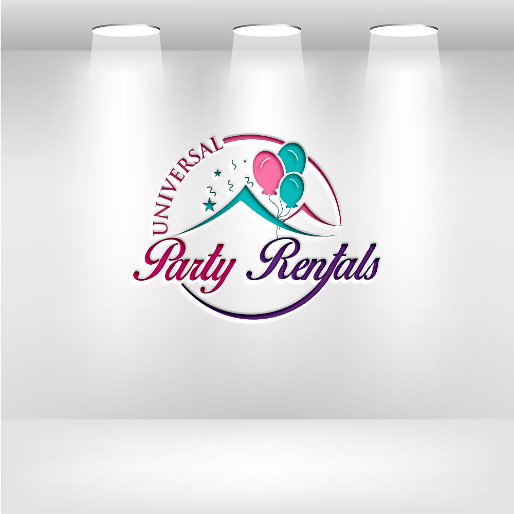 Diseño de Logo por VisionCraft™ para Universal Party Rentals | Diseño #36102614