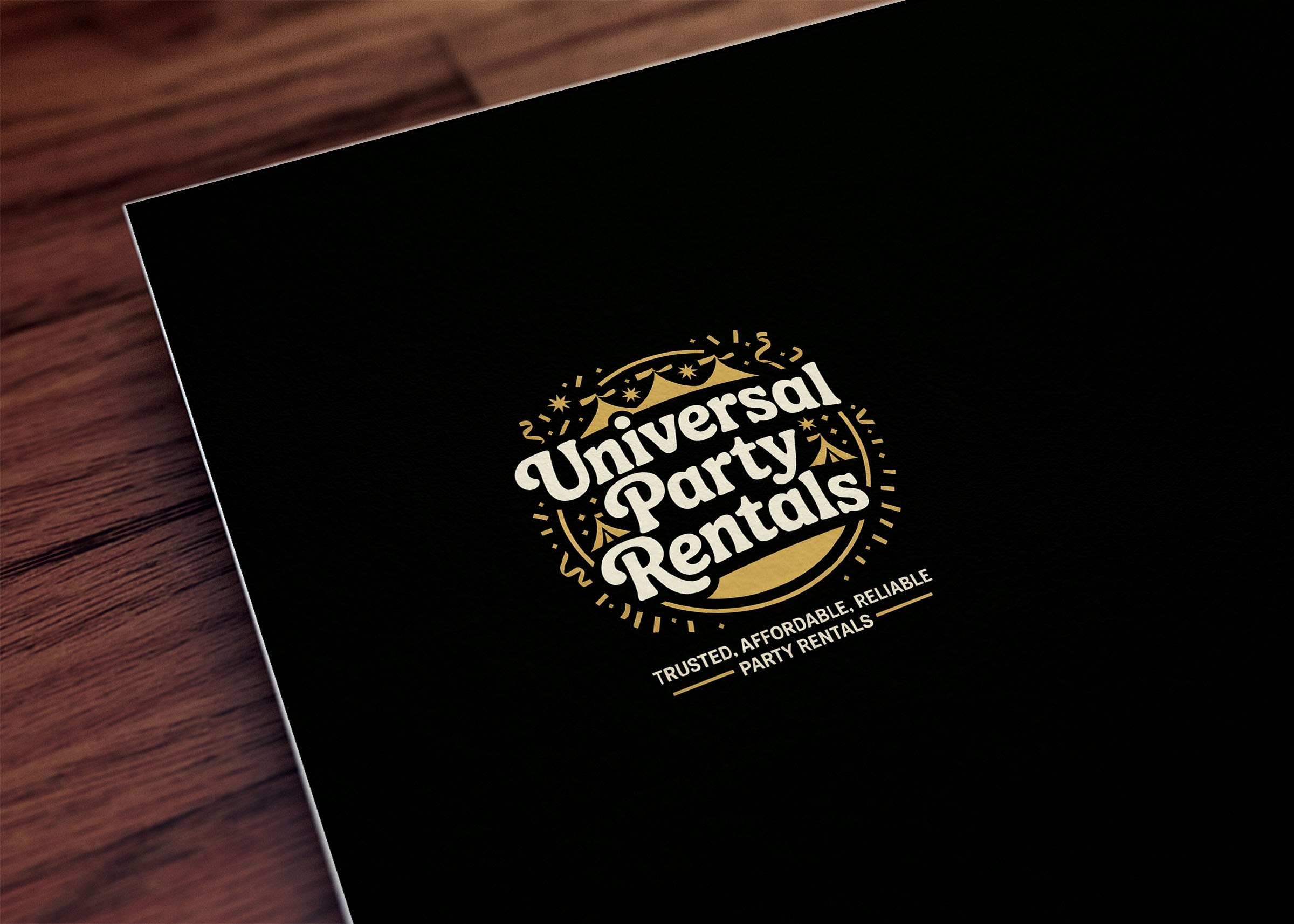 Diseño de Logo por Sajee. para Universal Party Rentals | Diseño #36106820