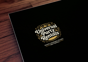 Logo Design by Sajee. for Universal Party Rentals | Design: #36106820