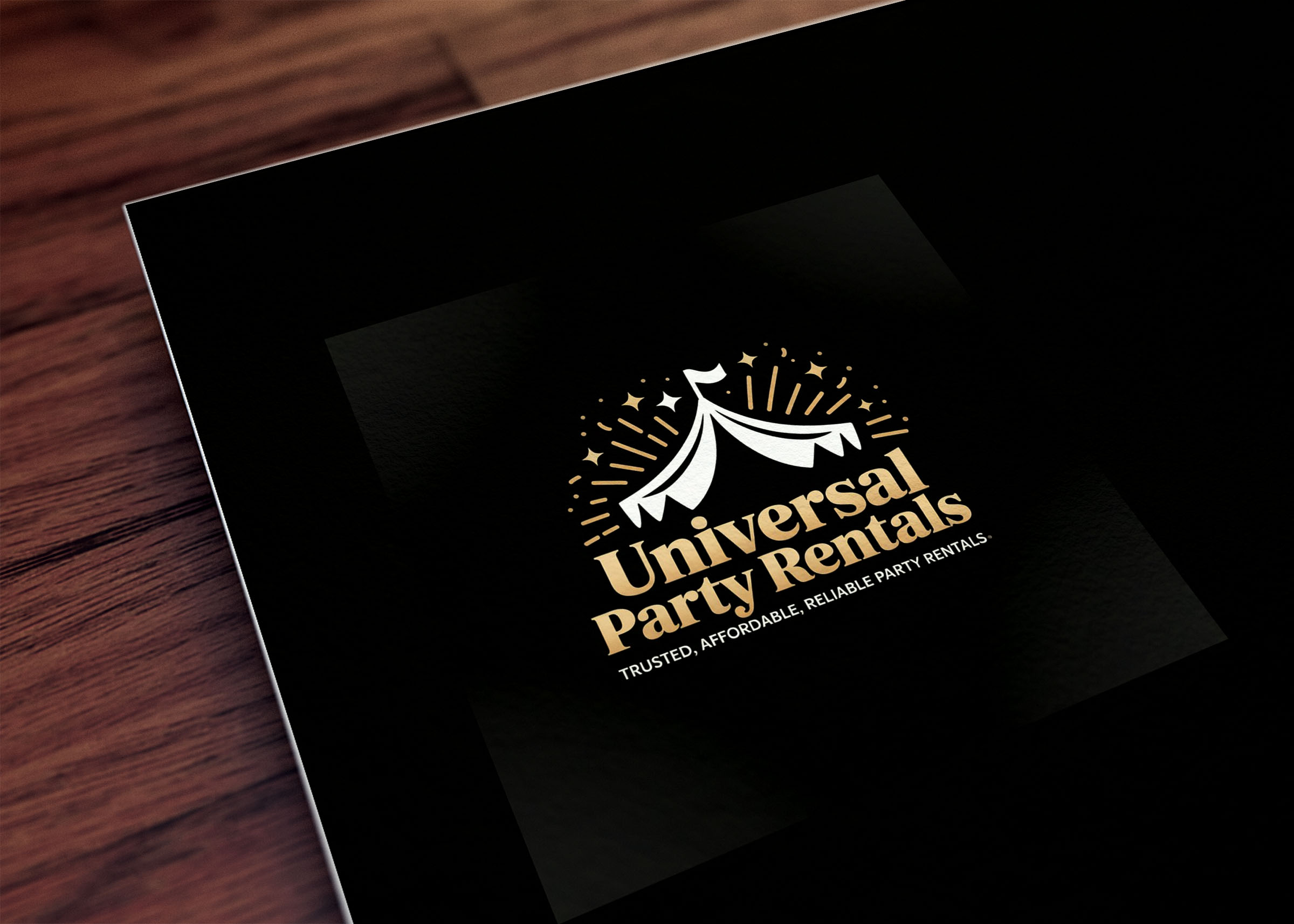 Diseño de Logo por Sajee. para Universal Party Rentals | Diseño #36106821