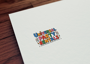 Logo Design by Sajee. for Universal Party Rentals | Design: #36106829