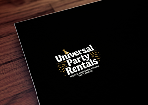 Logo Design by Sajee. for Universal Party Rentals | Design: #36106835