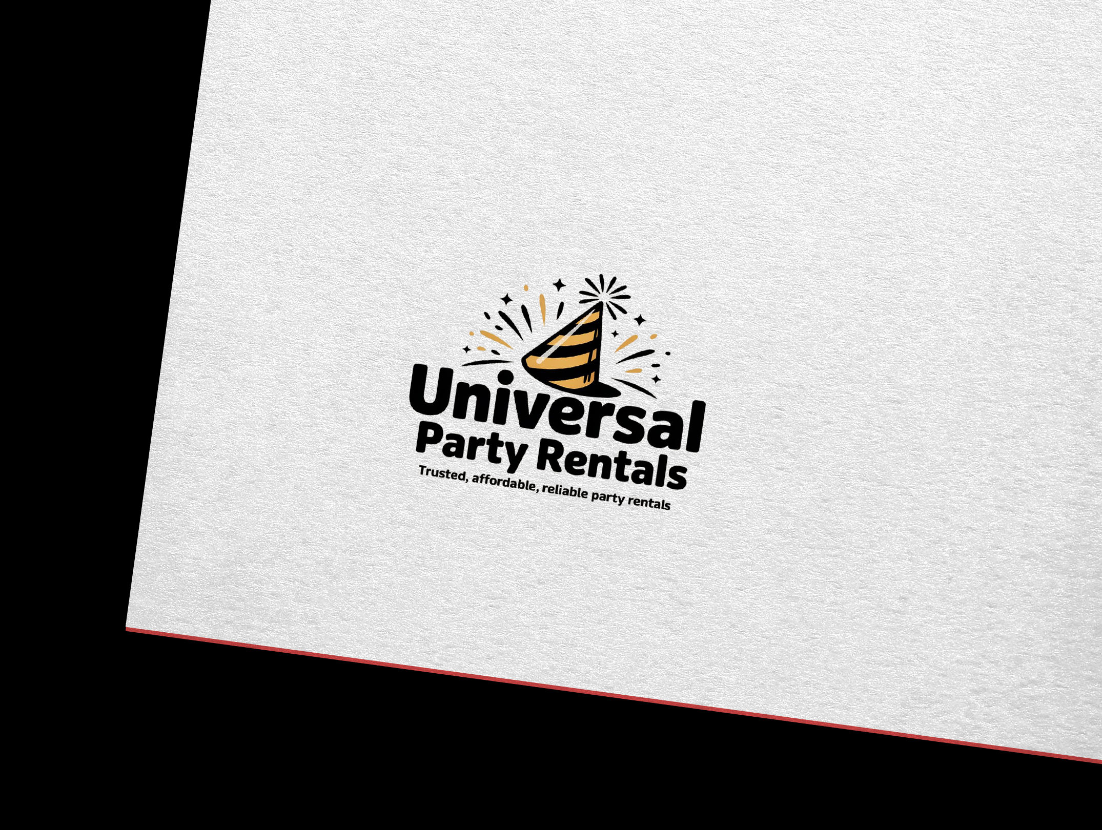 Logo Design by GraphiqueLab for Universal Party Rentals | Design #36106838