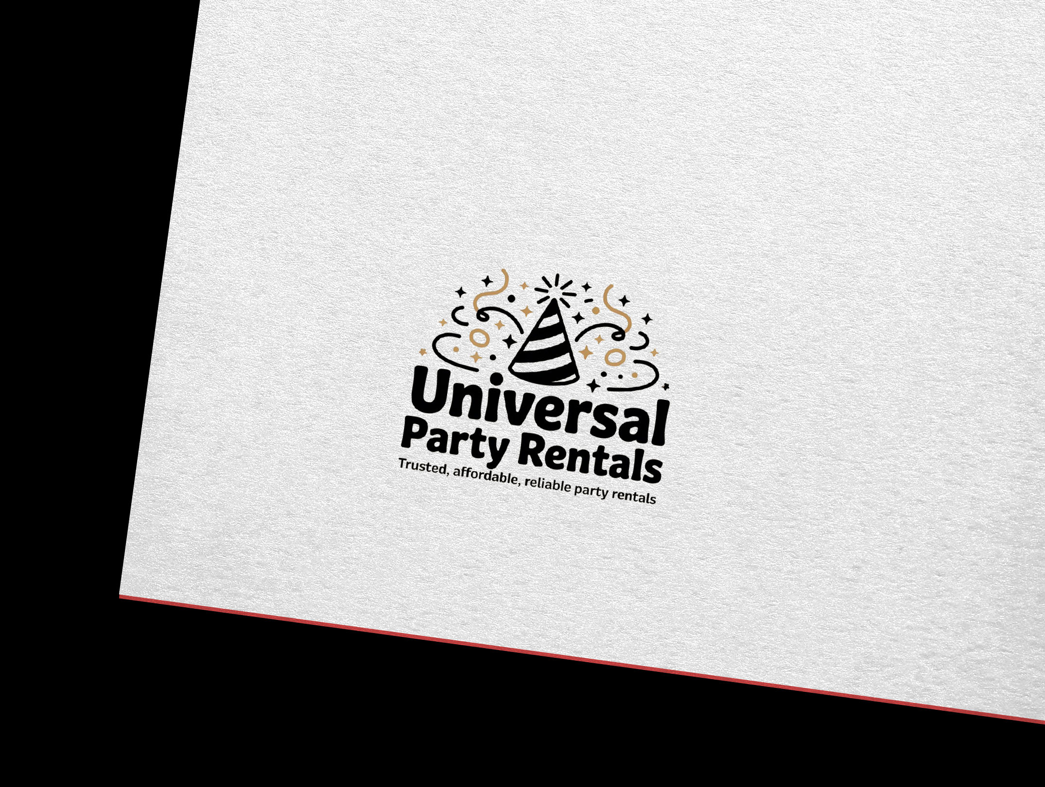 Logo Design by GraphiqueLab for Universal Party Rentals | Design #36106844