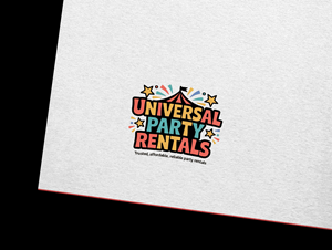 Diseño de Logo por GraphiqueLab para Universal Party Rentals | Diseño: #36106845