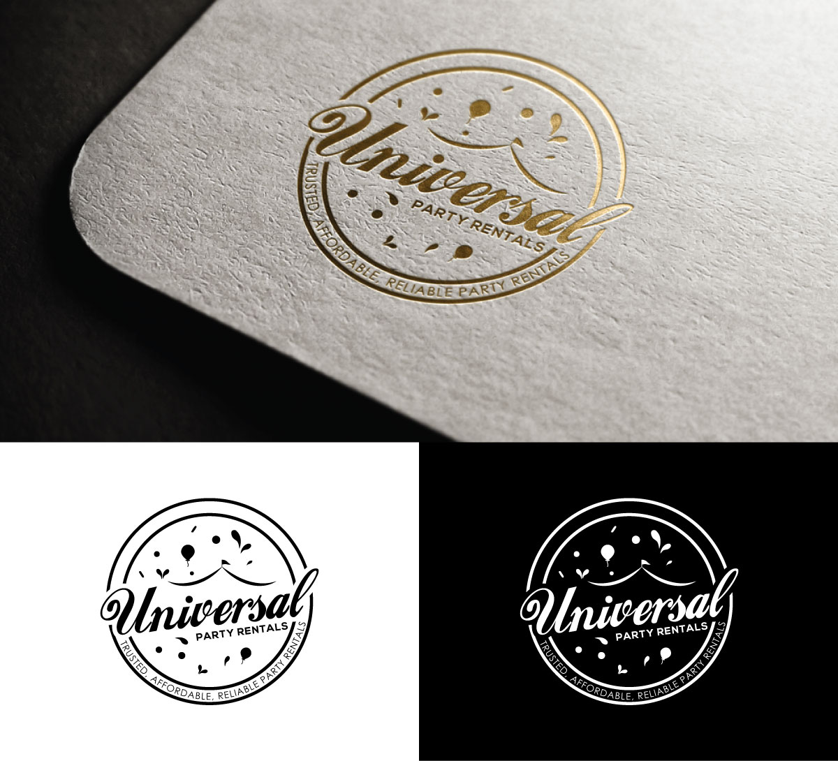 Design de Logo par ariba6269 pour Universal Party Rentals | Design #36109047
