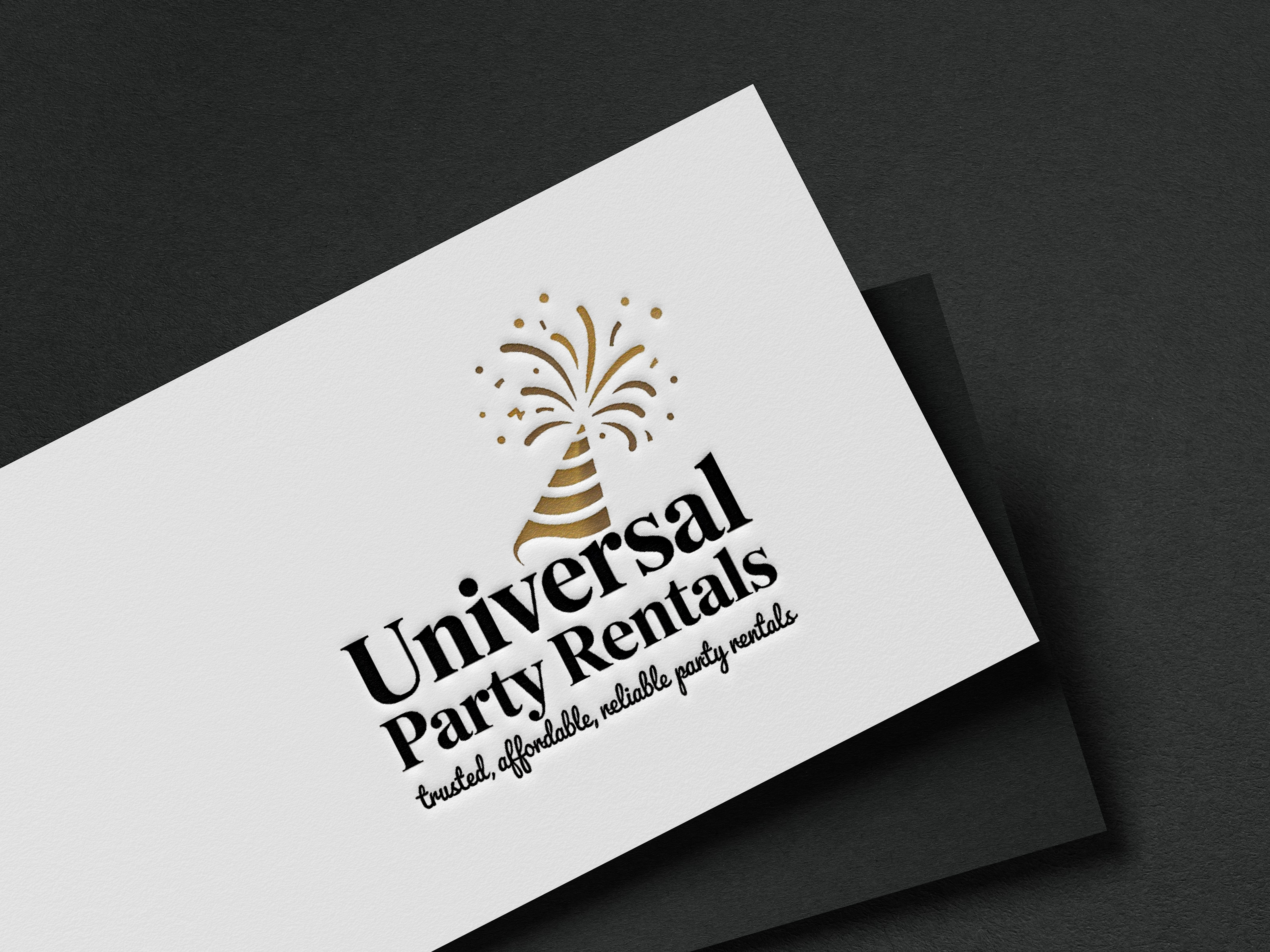 Logo Design by Creative Orbit for Universal Party Rentals | Design #36102048