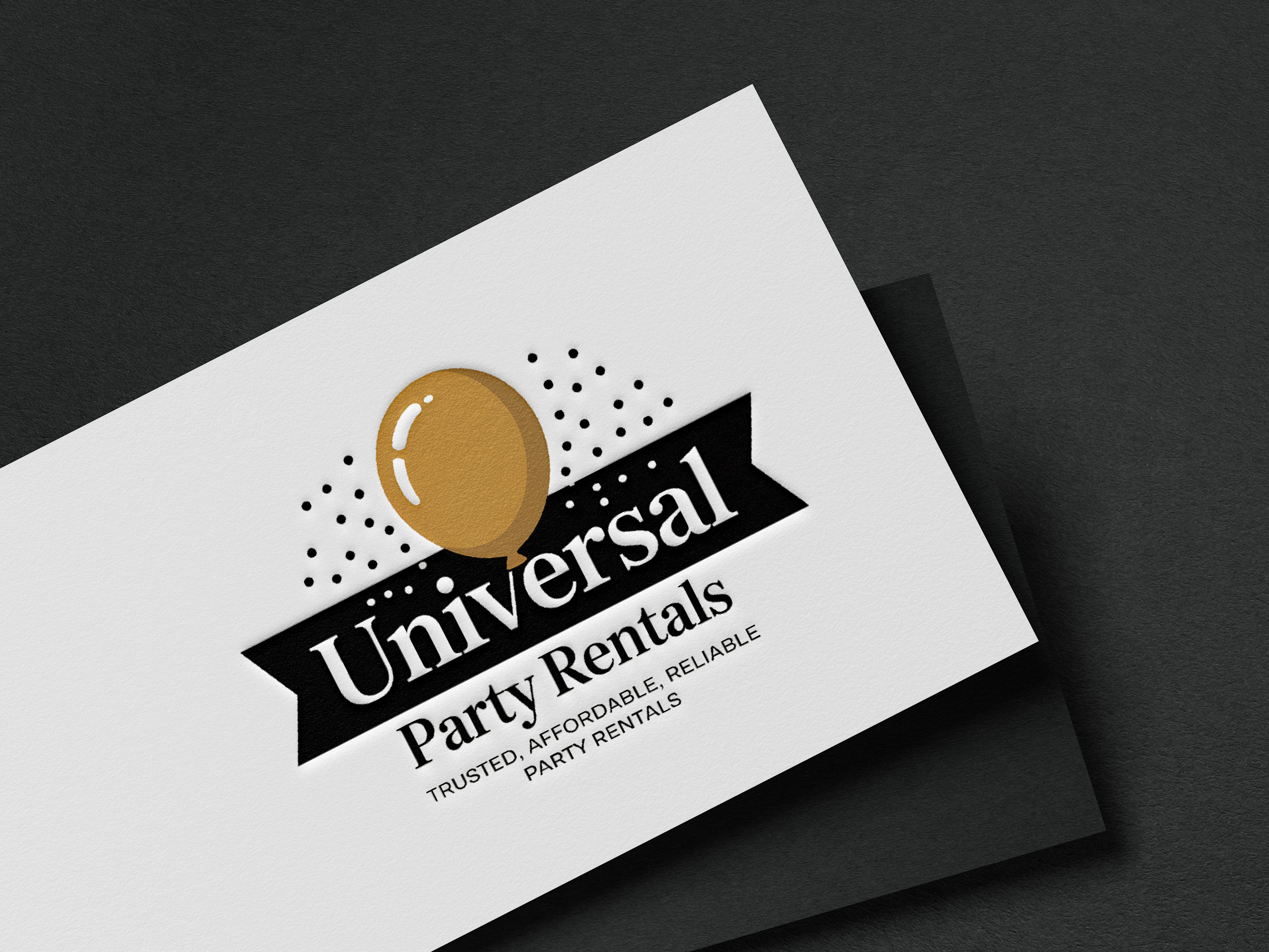 Design de Logo par Creative Orbit pour Universal Party Rentals | Design #36102051