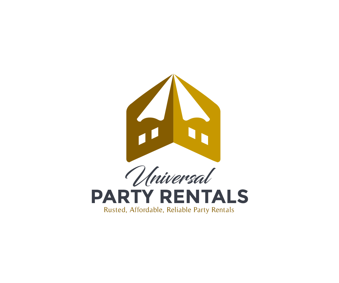 Logo Design by redbird. for Universal Party Rentals | Design #36108309